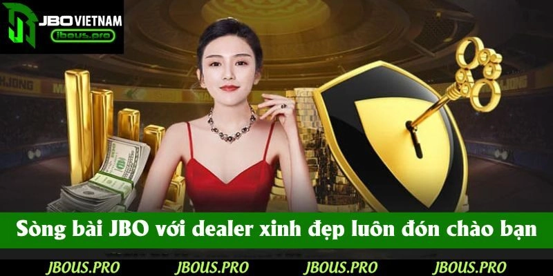 Sòng bài JBO với dealer xinh đẹp